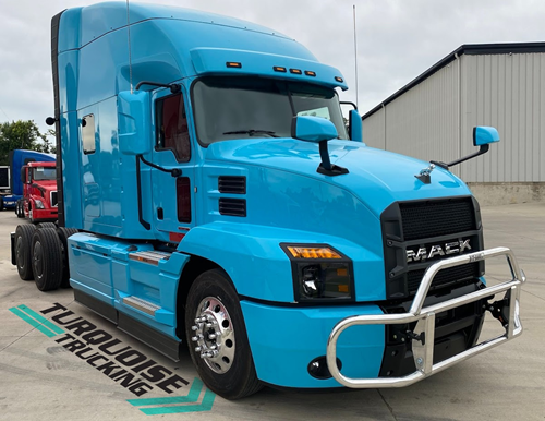 CDL A Truck Owner Operators - $2.32 Avg Loaded Mile 100% No Touch - Columbus, GA - Turquoise Truck